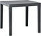 vidaXL - Tuintafel - met - 2 - banken - kunststof - antraciet
