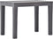 vidaXL - Tuintafel - met - 2 - banken - kunststof - bruin