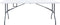 vidaXL - Tuintafel - met - 2 - bankjes - inklapbaar - 180 - cm - staal - en - HDPE - wit