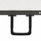 vidaXL - Tuintafel - met - 2 - bankjes - inklapbaar - 180 - cm - staal - en - HDPE - wit