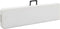 vidaXL - Tuintafel - met - 2 - bankjes - inklapbaar - 180 - cm - staal - en - HDPE - wit