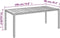 vidaXL - Tuintafel - met - houten - blad - 190x90x75 - cm - poly - rattan - zwart