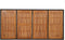 vidaXL - Tuintafel - met - houten - blad - 190x90x75 - cm - poly - rattan - zwart