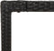 vidaXL - Tuintafel - met - houten - blad - 190x90x75 - cm - poly - rattan - zwart