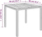 vidaXL - Tuintafel - met - houten - blad - 90x90x75 - cm - poly - rattan - grijs