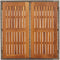 vidaXL - Tuintafel - met - houten - blad - 90x90x75 - cm - poly - rattan - grijs