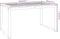 vidaXL Tuintafel met U-vormige poten 140x80x75 cm massief acaciahout