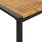 vidaXL Tuintafel met U-vormige poten 140x80x75 cm massief acaciahout