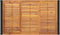 vidaXL Tuintafel met U-vormige poten 140x80x75 cm massief acaciahout