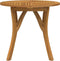 vidaXL - Tuintafel - Ø - 85 - cm - massief - acaciahout