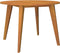 vidaXL - Tuintafel - Ø110x75 - cm - massief - acaciahout