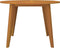 vidaXL - Tuintafel - Ø110x75 - cm - massief - acaciahout