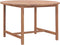 vidaXL - Tuintafel - Ø110x75 - cm - massief - teakhout