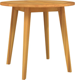 vidaXL - Tuintafel - Ø85x75 - cm - massief - acaciahout