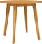 vidaXL - Tuintafel - Ø85x75 - cm - massief - acaciahout