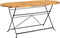 vidaXL - Tuintafel - ovaal - 160x85x74 - cm - massief - acaciahout