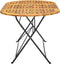 vidaXL - Tuintafel - ovaal - 160x85x74 - cm - massief - acaciahout