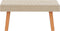 vidaXL - Tuintafel - poly - rattan - beige