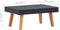 vidaXL - Tuintafel - poly - rattan - zwart