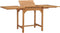 vidaXL - Tuintafel - verlengbaar - (110-160)x80x75 - cm - massief - teakhout
