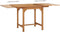 vidaXL - Tuintafel - verlengbaar - (110-160)x80x75 - cm - massief - teakhout