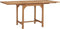 vidaXL - Tuintafel - verlengbaar - (110-160)x80x75 - cm - massief - teakhout