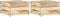 vidaXL - Tuintafels - 2 - st - pallet - geïmpregneerd - grenenhout