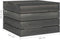 vidaXL - Tuintafels - 2 - st - pallet - massief - grenenhout - donkergrijs