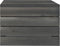 vidaXL - Tuintafels - 2 - st - pallet - massief - grenenhout - donkergrijs