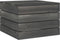 vidaXL - Tuintafels - 2 - st - pallet - massief - grenenhout - donkergrijs