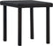 vidaXL - Tuintheetafel - 40x40x40 - cm - poly - rattan - bruin