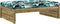 vidaXL - Tuinvoetenbank - 120x80 - cm - geïmpregneerd - grenenhout