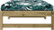 vidaXL - Tuinvoetenbank - 120x80 - cm - geïmpregneerd - grenenhout