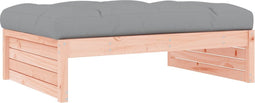 vidaXL - Tuinvoetenbank - 120x80 - cm - massief - douglashout