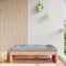 vidaXL - Tuinvoetenbank - 120x80 - cm - massief - douglashout