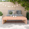 vidaXL - Tuinvoetenbank - 120x80 - cm - massief - douglashout