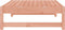 vidaXL - Tuinvoetenbank - 120x80 - cm - massief - douglashout