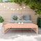 vidaXL - Tuinvoetenbank - 120x80 - cm - massief - douglashout