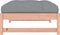 vidaXL - Tuinvoetenbank - 120x80 - cm - massief - douglashout
