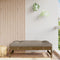 vidaXL - Tuinvoetenbank - 120x80 - cm - massief - grenenhout - honingbruin