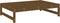 vidaXL - Tuinvoetenbank - 120x80 - cm - massief - grenenhout - honingbruin