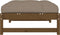 vidaXL - Tuinvoetenbank - 120x80 - cm - massief - grenenhout - honingbruin