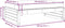 vidaXL - Tuinvoetenbank - 120x80 - cm - massief - grenenhout