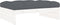 vidaXL - Tuinvoetenbank - 120x80 - cm - massief - grenenhout - wit