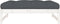 vidaXL - Tuinvoetenbank - 120x80 - cm - massief - grenenhout - wit