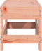 vidaXL - Tuinvoetenbank - 62x30x32 - cm - massief - douglashout