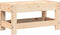 vidaXL - Tuinvoetenbank - 62x30x32 - cm - massief - grenenhout