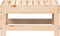 vidaXL - Tuinvoetenbank - 62x30x32 - cm - massief - grenenhout