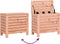 vidaXL - Tuinvoetenbank - 62x31,5x52 - cm - massief - douglashout