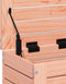 vidaXL - Tuinvoetenbank - 62x31,5x52 - cm - massief - douglashout